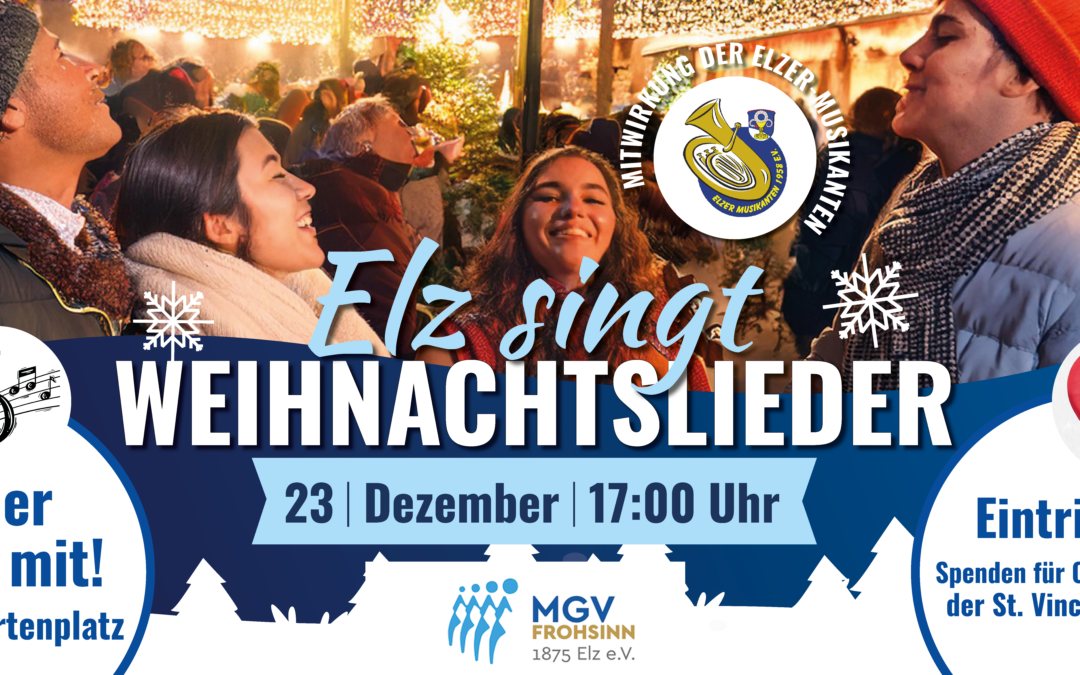 Elz singt Weihnachtslieder